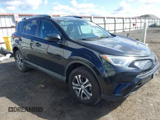 2018 Toyota RAV4 LE with VIN 2T3BFREV2JW749735, listed as a IAAI auction lot 41998068 with 112,468 mi miles. Bid and sale history available at carsss.com. Image 1.
