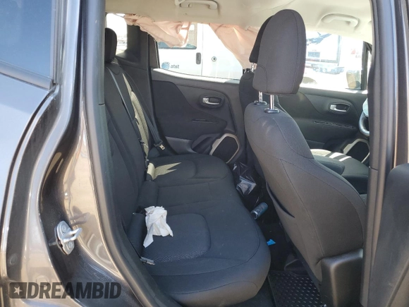 2017 Jeep Renegade Latitude with VIN ZACCJBBB2HPF25278, listed as a Copart auction lot 50336635 with 0 mi miles and Clean Title. Bid and sale history available at carsss.com. Image 10.