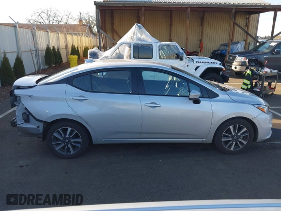 2021 Nissan Versa SV with VIN 3N1CN8EV6ML828504, listed as a IAAI auction lot 41375914 with 86,854 mi miles and . Bid and sale history available at DreamBid. Image 14.