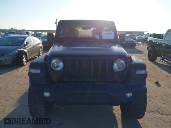 2018 Jeep Wrangler Unlimited Sport S z VIN 1C4HJXDG9JW169478, wystawiony jako IAAI lot #40387425 z przebiegiem 59 287 mil mil oraz . Historia ofert i sprzedaży dostępna na DreamBid. Obrazek 12.