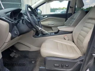 2018 Ford Escape Titanium with VIN 1FMCU0J93JUB20136, listed as a Copart auction lot 56841065 with 129,954 mi miles and Salvage title. Bid and sale history available at DreamBid. Image 7.