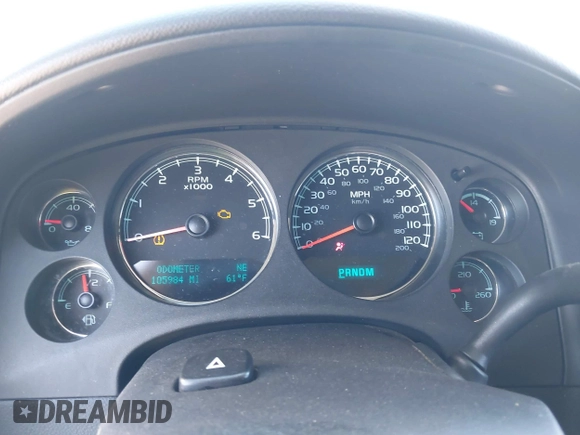 2012 Chevrolet Tahoe LS with VIN 1GNSCAE06CR141256, listed as a IAAI auction lot 41806708 with 105,984 mi miles and . Bid and sale history available at DreamBid. Image 7.