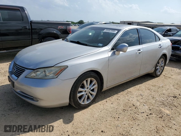 2007 Lexus ES 350 with VIN JTHBJ46GX72119737, listed as a Copart auction lot 55462995 with 153,377 mi miles and Clean Title. Bid and sale history available at carsss.com. Image 1.