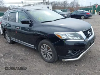 2014 Nissan Pathfinder SL with VIN 5N1AR2MMXEC703206, listed as a IAAI auction lot 41944721 with Not Provided miles. Bid and sale history available at carsss.com. Image 1.