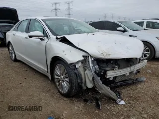2015 Lincoln MKZ with VIN 3LN6L2J95FR627789, listed as a Copart auction lot 83852264 with 108,790 mi miles and Salvage title. Bid and sale history available at DreamBid. Image 4.