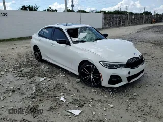 2021 BMW 3 Series 330i with VIN 3MW5R1J09M8B96562, listed as a Copart auction lot 61408805 with 50,024 mi miles and Non repairable. Bid and sale history available at DreamBid. Image 13.