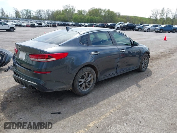 2020 Kia Optima LX with VIN 5XXGT4L3XLG384486, listed as a IAAI auction lot 42157710 with 106,413 mi miles and . Bid and sale history available at DreamBid. Image 4.