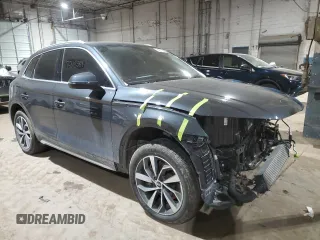 2021 Audi Q5 Premium Plus z VIN WA1BAAFY7M2065358, wystawiony jako Copart lot #55590775 z przebiegiem 38 070 mil mil oraz Czysty tytuł • Clean title. Historia ofert i sprzedaży dostępna na DreamBid. Obrazek 4.