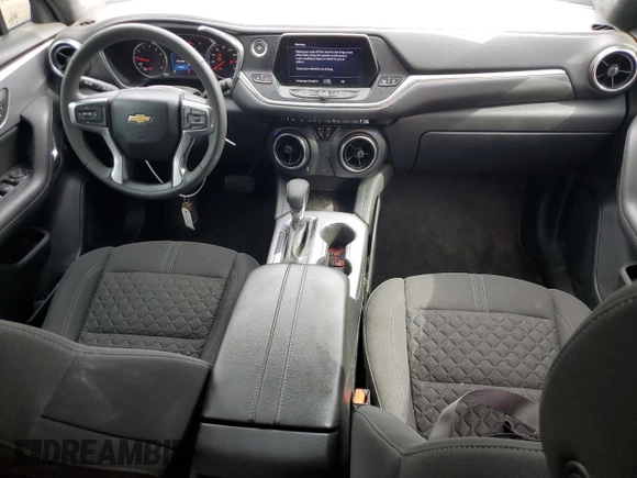 2021 Chevrolet Blazer LT with VIN 3GNKBBRA1MS571741, listed as a Copart auction lot 58032795 with 72,148 mi miles and Salvage title. Bid and sale history available at DreamBid. Image 8.