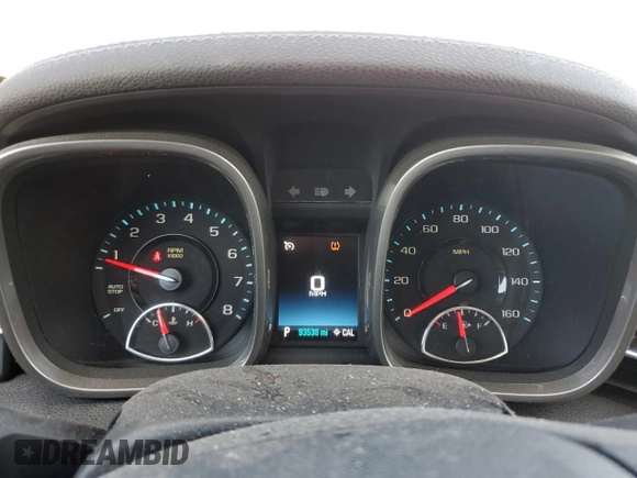 2016 Chevrolet Malibu Limited LT with VIN 1G11C5SA4GU107563, listed as a Copart auction lot 71353414 with 93,538 mi miles and Salvage Title. Bid and sale history available at carsss.com. Image 9.