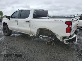 2019 Chevrolet Silverado 1500 Custom with VIN 3GCPYBEH7KG227329, listed as a Copart auction lot 50712934 with 99,428 mi miles and Salvage Title. Bid and sale history available at DreamBid. Image 2.