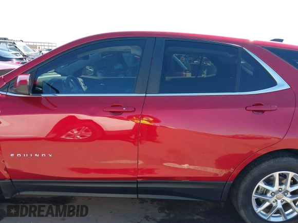 2022 Chevrolet Equinox LT with VIN 3GNAXKEV3NL212053, listed as a IAAI auction lot 41869020 with 98,651 mi miles. Bid and sale history available at carsss.com. Image 14.