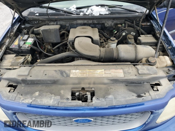 1997 Ford F-150 XL with VIN 1FTDX18W3VKC25911, listed as a Copart auction lot 44074305 with 184,409 mi miles and Salvage Title. Bid and sale history available at carsss.com. Image 11.