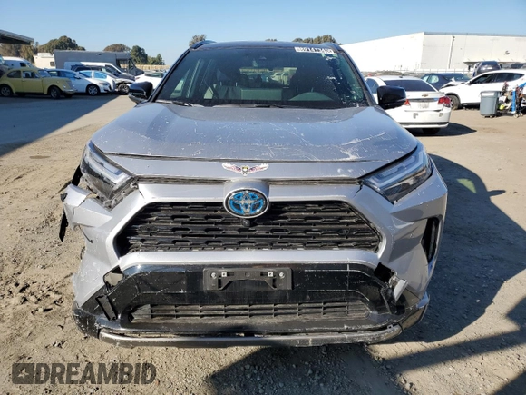 2024 Toyota RAV4 Hybrid XSE with VIN JTME6RFV2RD550947, listed as a Copart auction lot 89141345 with 6,454 mi miles and Clean Title. Bid and sale history available at carsss.com. Image 5.