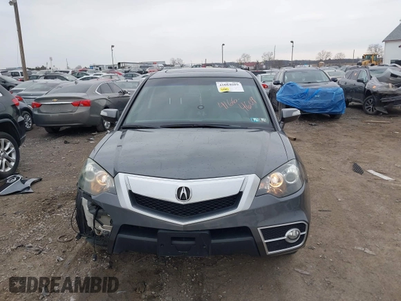 2010 Acura RDX with VIN 5J8TB1H21AA008236, listed as a IAAI auction lot 41664609 with 136,394 mi miles. Bid and sale history available at carsss.com. Image 12.