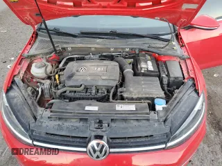 2018 Volkswagen Golf SportWagen SEL with VIN 3VWL17AU4JM762666, listed as a Copart auction lot 77591004 with 40,508 mi miles and Salvage Title. Bid and sale history available at carsss.com. Image 11.