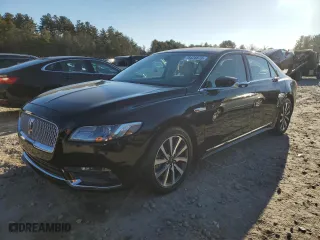 2018 Lincoln Continental Premiere with VIN 1LN6L9PK9J5611531, listed as a Copart auction lot 78428873 with 16,924 mi miles. Bid and sale history available at carsss.com. Image 1.