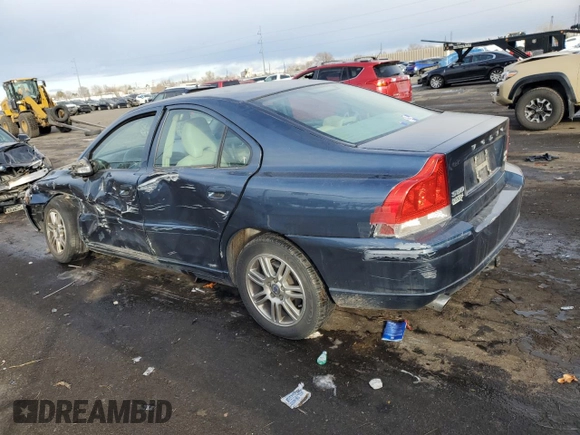 2009 Volvo S60 2.5T with VIN YV1RH592992726291, listed as a Copart auction lot 84039134 with 252,260 mi miles and Salvage Title. Bid and sale history available at carsss.com. Image 2.