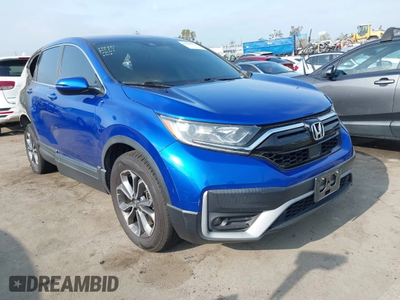 2021 Honda CR-V EX with VIN 7FARW2H50ME035831, listed as a IAAI auction lot 42406871 with Not provided miles and . Bid and sale history available at DreamBid. Image 1.