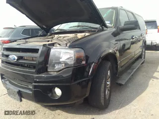 2009 Ford Expedition EL Limited with VIN 1FMFK19599EA97073, listed as a IAAI auction lot 41952729 with 1 mi miles. Bid and sale history available at carsss.com. Image 2.