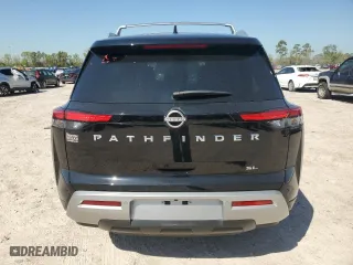 2024 Nissan Pathfinder SL with VIN 5N1DR3CA6RC251898, listed as a Copart auction lot 50576295 with 19,683 mi miles and Salvage Title. Bid and sale history available at carsss.com. Image 6.