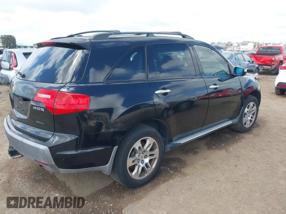 2008 Acura MDX Tech Pkg with VIN 2HNYD28318H504866, listed as a IAAI auction lot 41870906 with 130,012 mi miles. Bid and sale history available at carsss.com. Image 4.