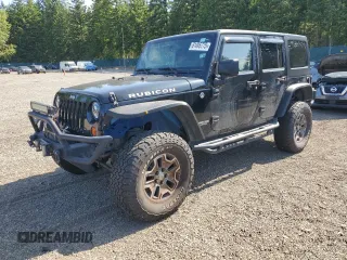 2013 Jeep Wrangler Unlimited Rubicon with VIN 1C4BJWFGXDL529375, listed as a Copart auction lot 61495775 with 127,829 mi miles and Clean title. Bid and sale history available at DreamBid. Image 1.