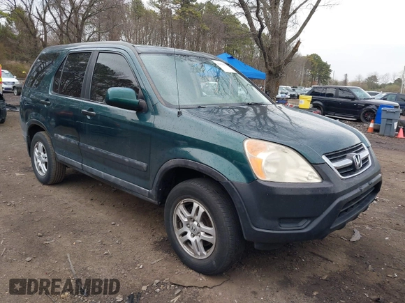 2003 Honda CR-V EX with VIN SHSRD78893U117234, listed as a IAAI auction lot 42023907 with 226,502 mi miles and . Bid and sale history available at carsss.com. Image 1.