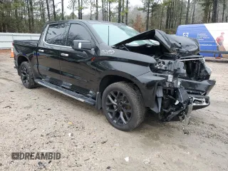 2020 Chevrolet Silverado 1500 High Country with VIN 1GCUYHED7LZ248458, listed as a Copart auction lot 44598785 with 91,793 mi miles and Salvage Title. Bid and sale history available at carsss.com. Image 4.
