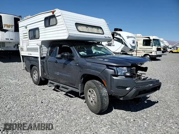 2022 Nissan Frontier S with VIN 1N6ED1CM1NN644435, listed as a Copart auction lot 46060715 with 28,780 mi miles and Salvage title. Bid and sale history available at DreamBid. Image 11.