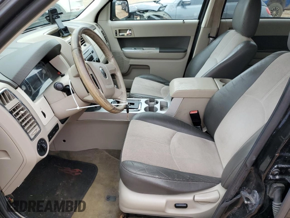 2009 Mercury Mariner Premier z VIN 4M2CU87749KJ12895, wystawiony jako Copart lot #44384555 z przebiegiem 278 370 mil mil oraz Tytuł czysty. Historia ofert i sprzedaży dostępna na DreamBid. Obrazek 7.