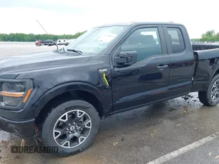 2024 Ford F-150 with VIN 1FTEX2LP1RKE72862, listed as a IAAI auction lot 42214197 with 25,672 mi miles and . Bid and sale history available at DreamBid. Image 6.