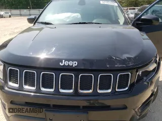 2018 Jeep Compass Latitude with VIN 3C4NJCBB5JT293501, listed as a Copart auction lot 59191235 with Not provided miles and Salvage title. Bid and sale history available at DreamBid. Image 12.