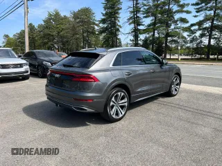 2019 Audi Q8 Prestige z VIN WA1CVAF10KD011090, wystawiony jako Copart lot #57176765 z przebiegiem 87 992 mil mil oraz Tytuł czysty. Historia ofert i sprzedaży dostępna na DreamBid. Obrazek 4.