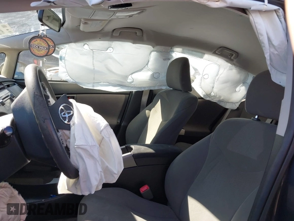 2013 Toyota Prius One with VIN JTDKN3DU9D5607855, listed as a IAAI auction lot 41728716 with 123,643 mi miles. Bid and sale history available at carsss.com. Image 20.