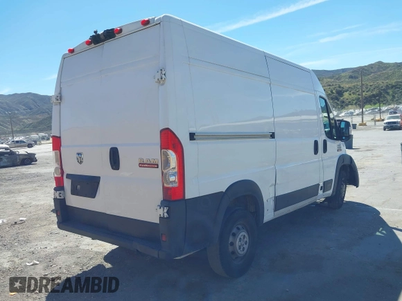 2019 Ram ProMaster Cargo with VIN 3C6TRVCG6KE526501, listed as a IAAI auction lot 41851694 with 152,856 mi miles and . Bid and sale history available at DreamBid. Image 4.