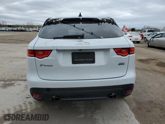 2020 Jaguar F-Pace 25t Checkered Flag Edition with VIN SADCP2FX6LA662984, listed as a Copart auction lot 55518465 with 39,981 mi miles and Clean title. Bid and sale history available at DreamBid. Image 6.
