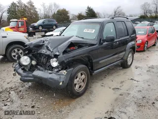 2006 Jeep Liberty Sport with VIN 1J4GK48KX6W220901, listed as a Copart auction lot 47961335 with 106,953 mi miles and Salvage Title. Bid and sale history available at carsss.com. Image 1.