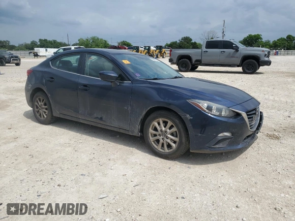 2016 Mazda 3 i Sport with VIN 3MZBM1U77GM284855, listed as a Copart auction lot 54549165 with 132,067 mi miles and Salvage Title. Bid and sale history available at DreamBid. Image 4.