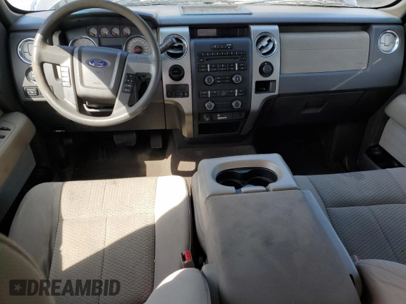 2010 Ford F-150 XL with VIN 1FTFW1CVXAFC48051, listed as a Copart auction lot 50424915 with 179,373 mi miles and Salvage Title. Bid and sale history available at carsss.com. Image 8.