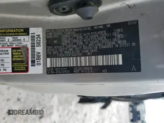 2007 Toyota Sienna CE z VIN 5TDZK23CX7S037499, wystawiony jako Copart lot #57774175 z przebiegiem 258 998 mil mil oraz Czysty tytuł • Clean title. Historia ofert i sprzedaży dostępna na DreamBid. Obrazek 13.