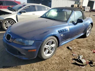 2000 BMW Z3 2.5L with VIN WBACH9342YLM92711, listed as a Copart auction lot 76013184 with 119,568 mi miles and Clean Title. Bid and sale history available at carsss.com. Image 1.