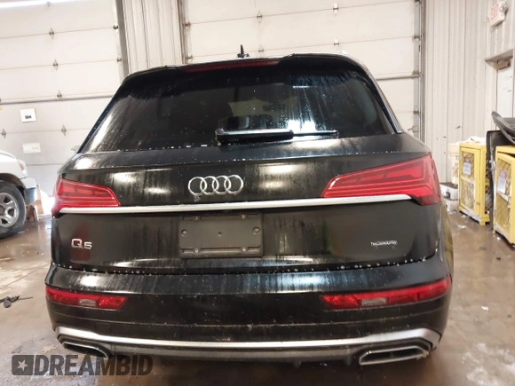 2023 Audi Q5 S line Prestige with VIN WA1FAAFY4P2063959, listed as a IAAI auction lot 41615330 with 38,991 mi miles and . Bid and sale history available at DreamBid. Image 16.
