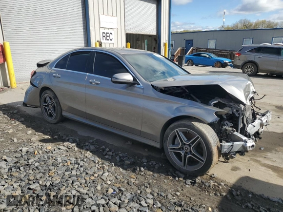 2020 Mercedes-Benz C 300 with VIN WDDWF8EB7LR541568, listed as a Copart auction lot 55148375 with Not provided miles and Salvage title. Bid and sale history available at DreamBid. Image 4.