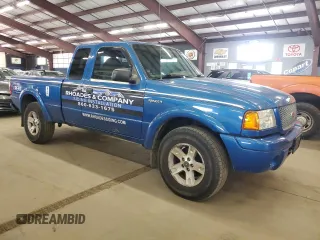 2002 Ford Ranger XL Fleet with VIN 1FTZR45E22TA06974, listed as a Copart auction lot 58312585 with 156,828 mi miles and Salvage title. Bid and sale history available at DreamBid. Image 4.