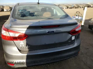 2013 Ford Focus SE with VIN 1FADP3F20DL258200, listed as a Copart auction lot 89394285 with 0 mi miles and Salvage Title. Bid and sale history available at carsss.com. Image 6.