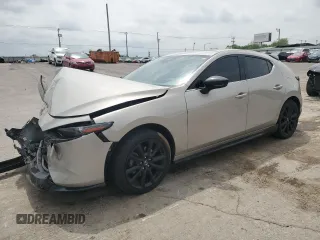 2023 Mazda 3 Premium Plus with VIN JM1BPBNY5P1621303, listed as a Copart auction lot 54977865 with 14,831 mi miles and Salvage title. Bid and sale history available at DreamBid. Image 1.