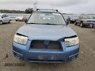 2007 Subaru Forester X with VIN JF1SG63697H721636, listed as a Copart auction lot 80301794 with 180,721 mi miles and Salvage Title. Bid and sale history available at carsss.com. Image 5.