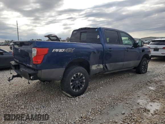 2017 Nissan Titan XD SV with VIN 1N6BA1F40HN570971, listed as a Copart auction lot 81420364 with 134,494 mi miles and Clean Title. Bid and sale history available at carsss.com. Image 3.