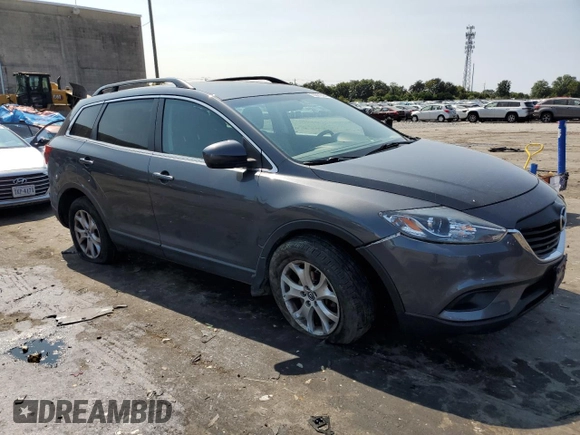 2015 Mazda CX-9 Sport z VIN JM3TB3BV9F0462607, wystawiony jako Copart lot #70601884 z przebiegiem 94 859 mil mil oraz Szkoda całkowita • Salvage title. Historia ofert i sprzedaży dostępna na DreamBid. Obrazek 4.